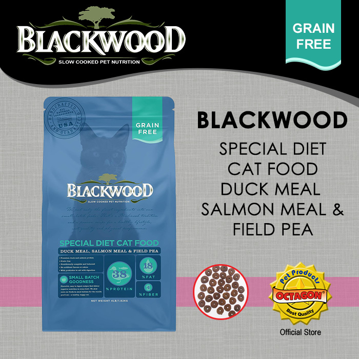 Blackwood Grain Free Duck, Salmon & Field Pea Cat Food